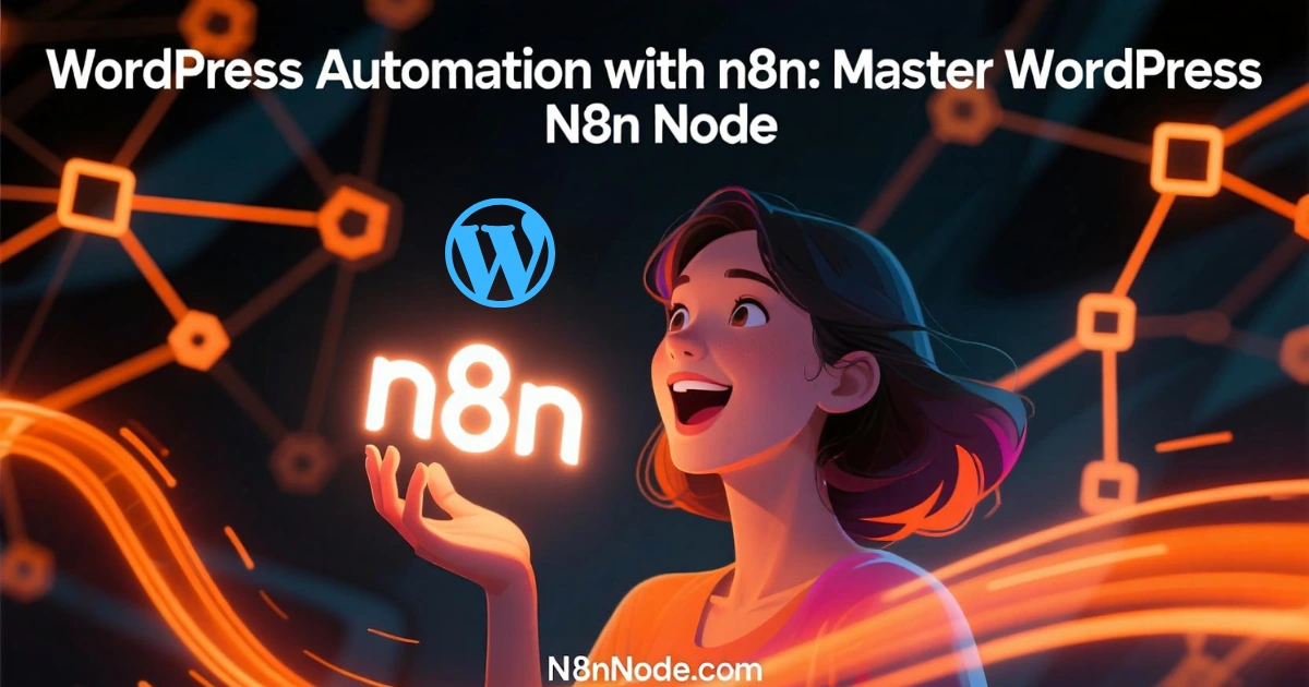 WordPress Automation with n8n: Master Wordpress N8n Node