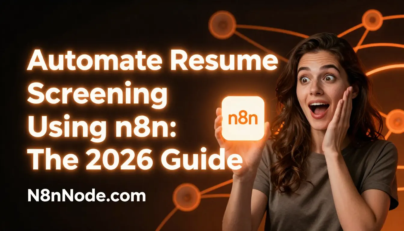 How to Automate Resume Screening Using n8n | 2026 Guide