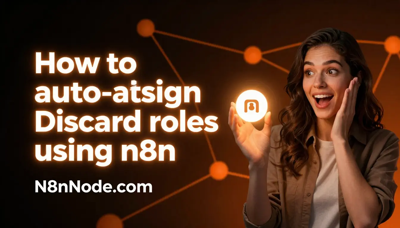 How to auto-assign Discord roles using n8n