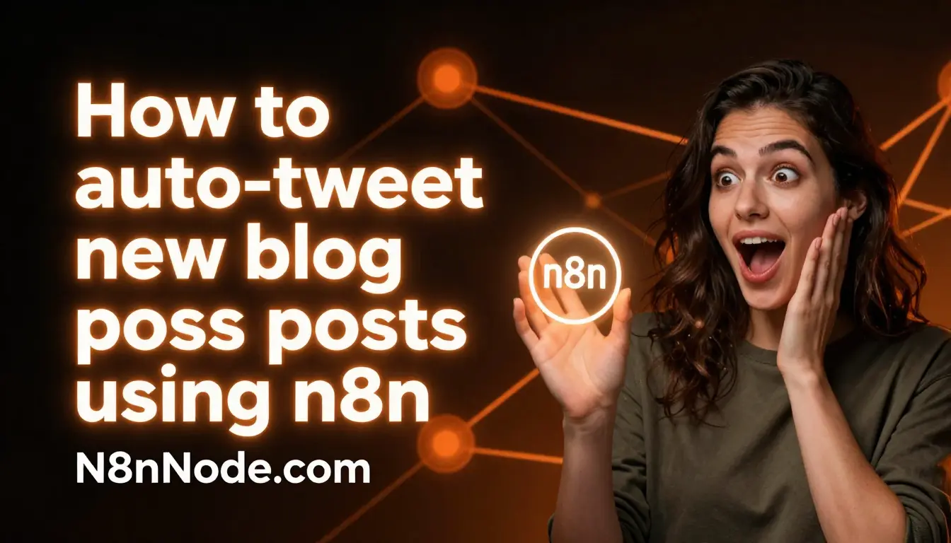 How to auto-tweet new blog posts using n8n (2026 Guide)
