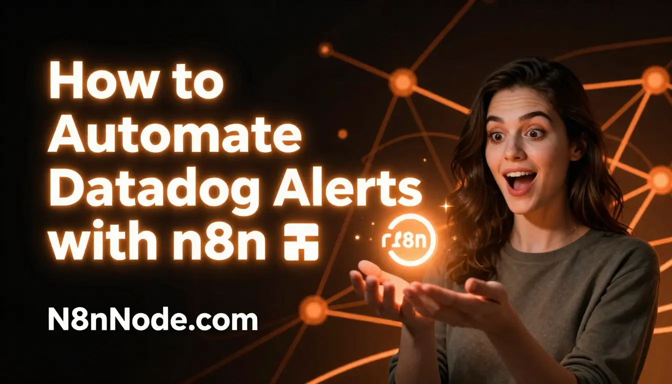 How to Automate Datadog Alerts with n8n | 2026 Guide