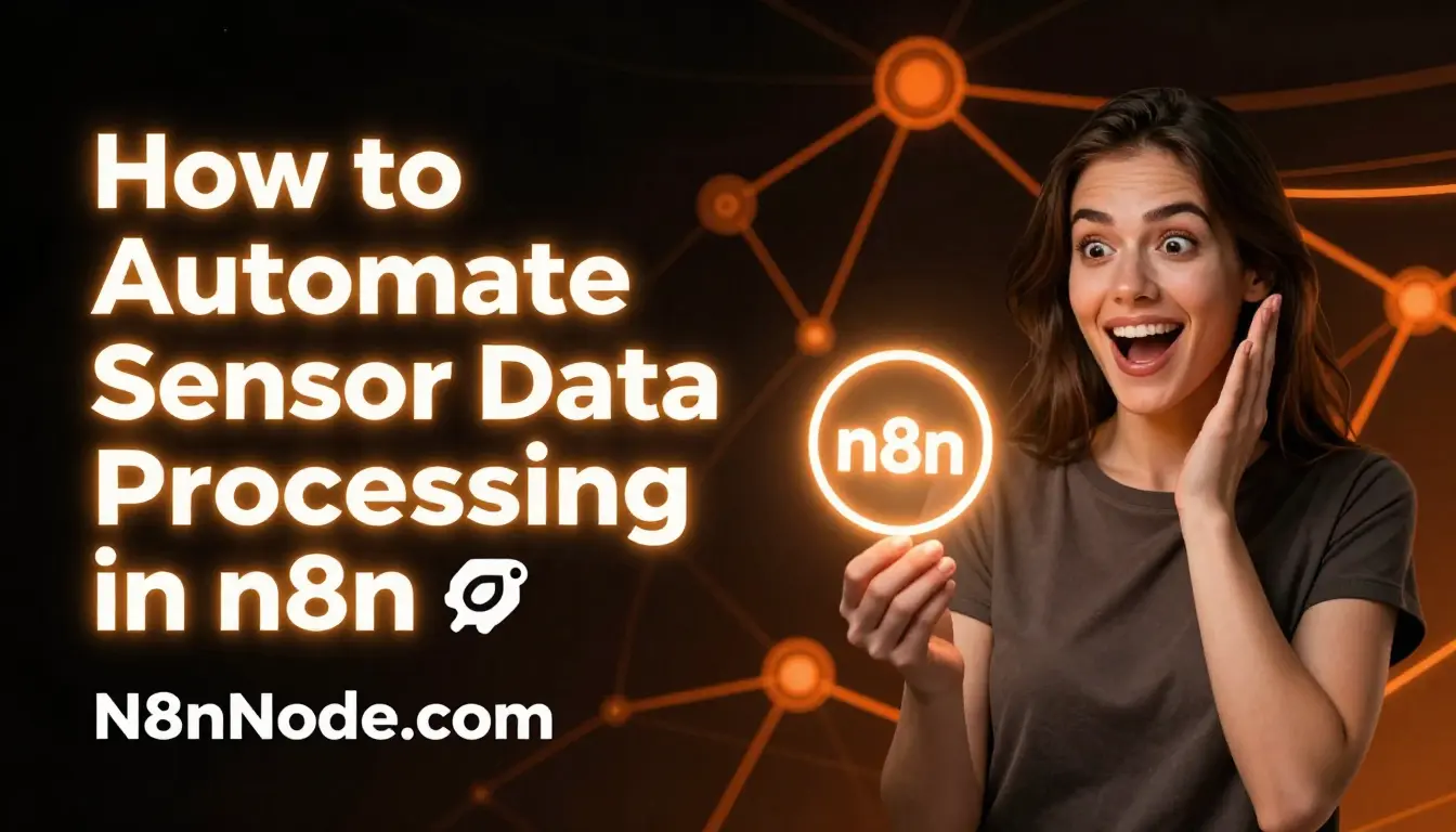 Automate Sensor Data Processing in n8n | 2026 Guide