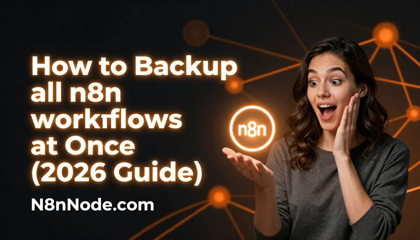 How to Backup all n8n workflows: The Ultimate 2026 Guide