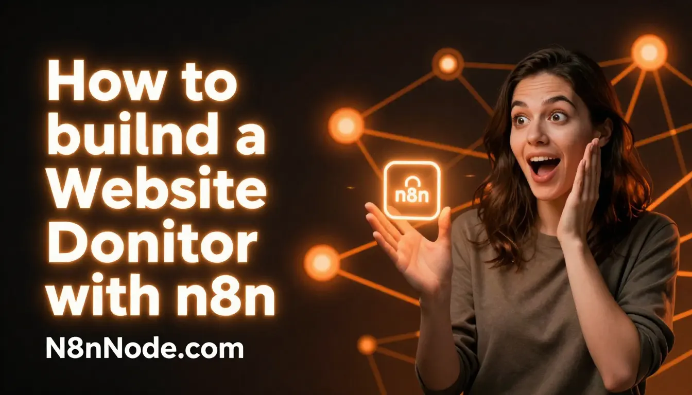 How to build a Website Down monitor with n8n 📡