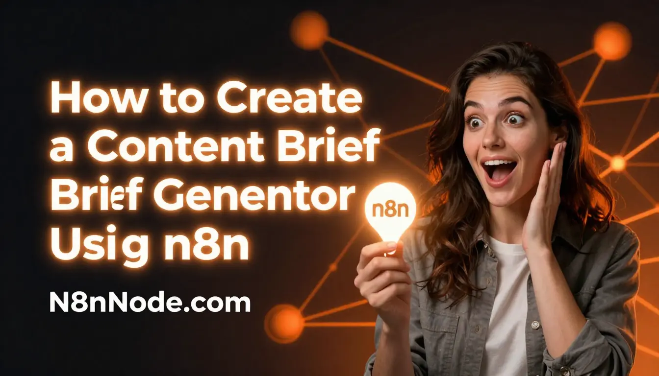 How to Create a Content Brief Generator Using n8n | 2026 Guide