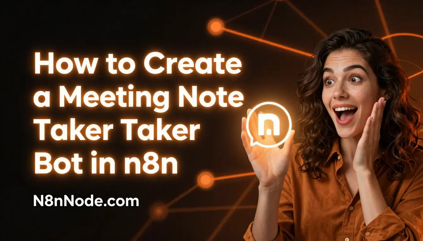 How to Build a Meeting Note Taker Bot in n8n (2026)