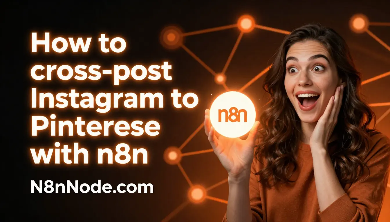 How to cross-post Instagram to Pinterest with n8n 📸
