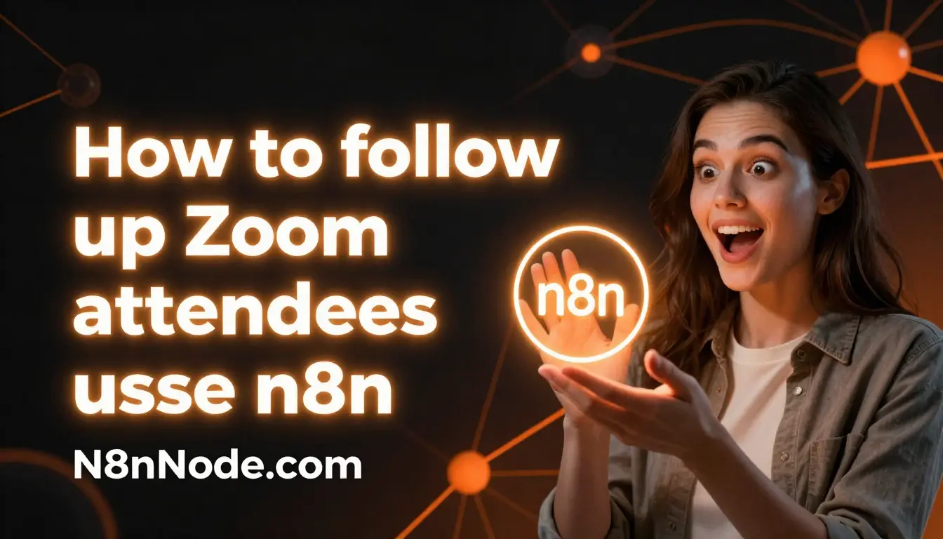 How to follow up Zoom attendees using n8n (2026 Guide)
