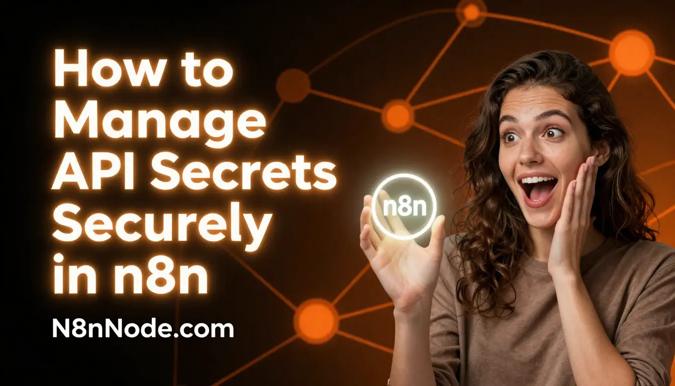 How to Manage API Secrets Securely in n8n (2026 Guide)
