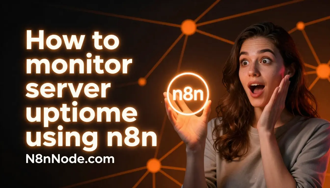 How to monitor server uptime using n8n | 2026 Guide