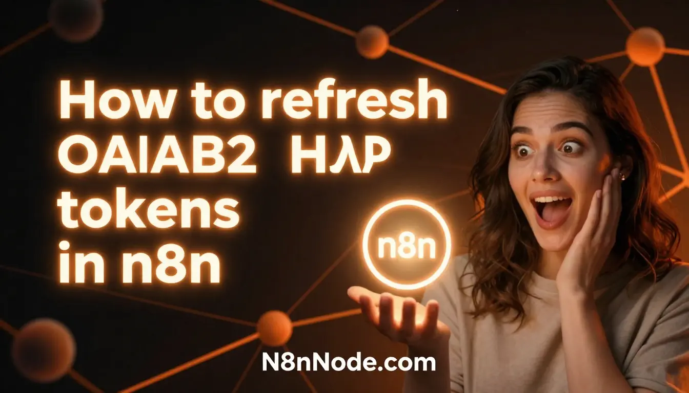 How to Refresh OAuth2 Tokens in n8n | 2026 Guide
