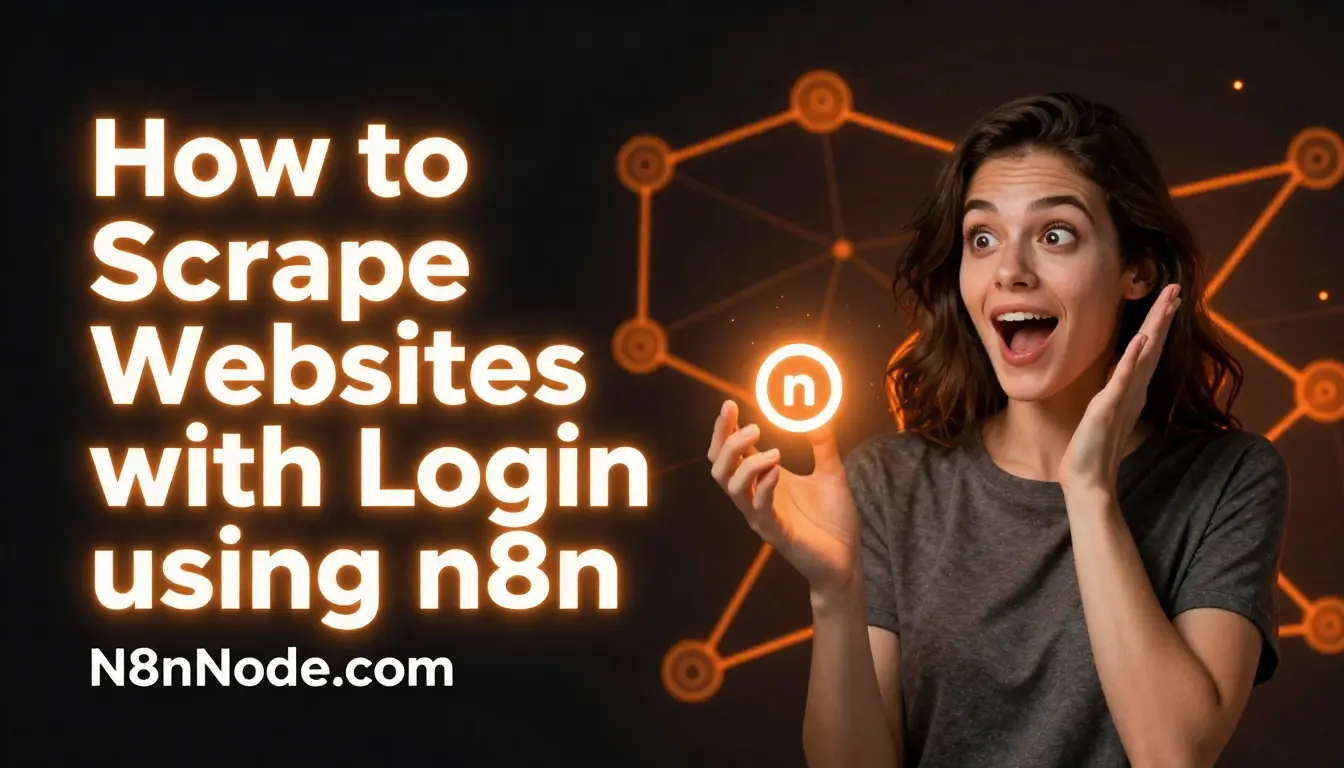 Scrape Websites with Login using n8n: The 2026 Guide