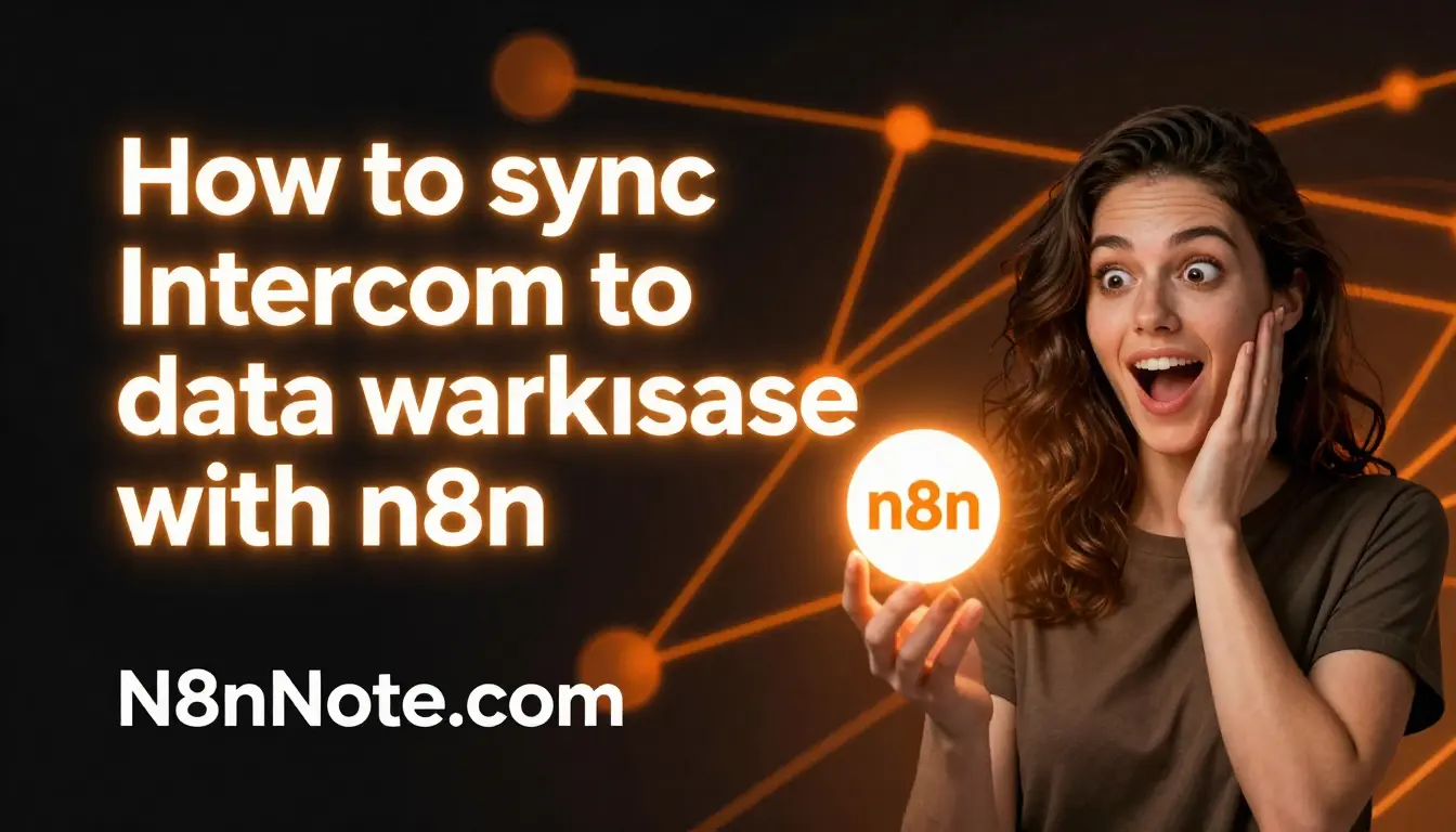 How to sync Intercom to data warehouse with n8n (2026)