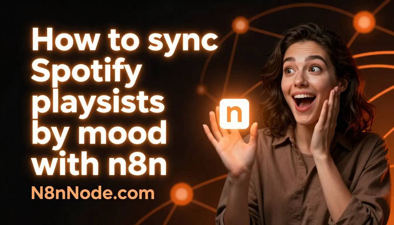 Sync Spotify Playlists by Mood with n8n: 2026 Guide
