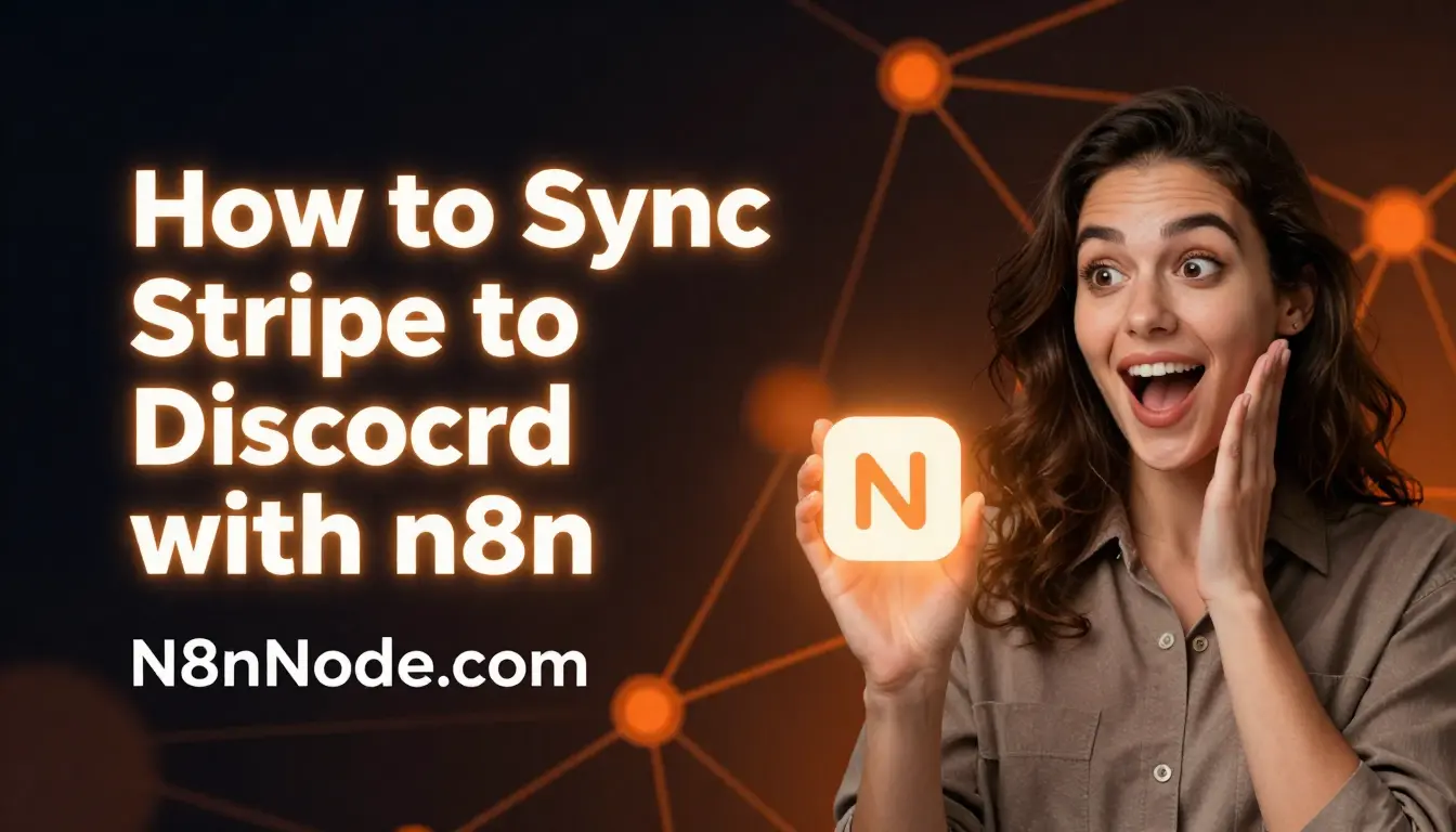 How to Sync Stripe to Discord with n8n | 2026 Guide
