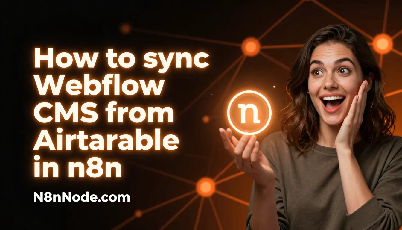 Sync Webflow CMS from Airtable in n8n: 2026 Guide
