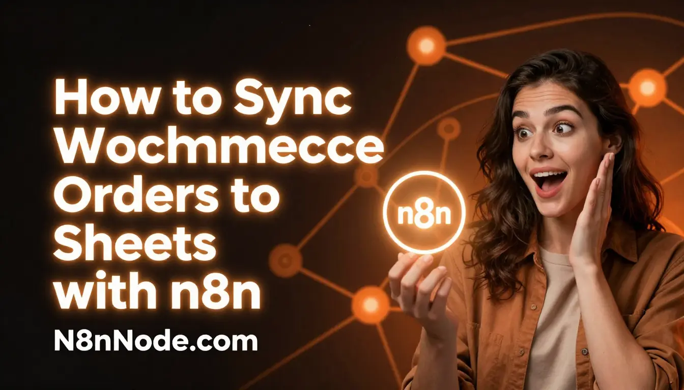 Sync WooCommerce Orders to Sheets with n8n | 2026 Guide