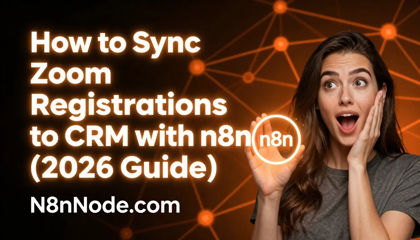 Sync Zoom Registrations to CRM: The n8n Automation Guide
