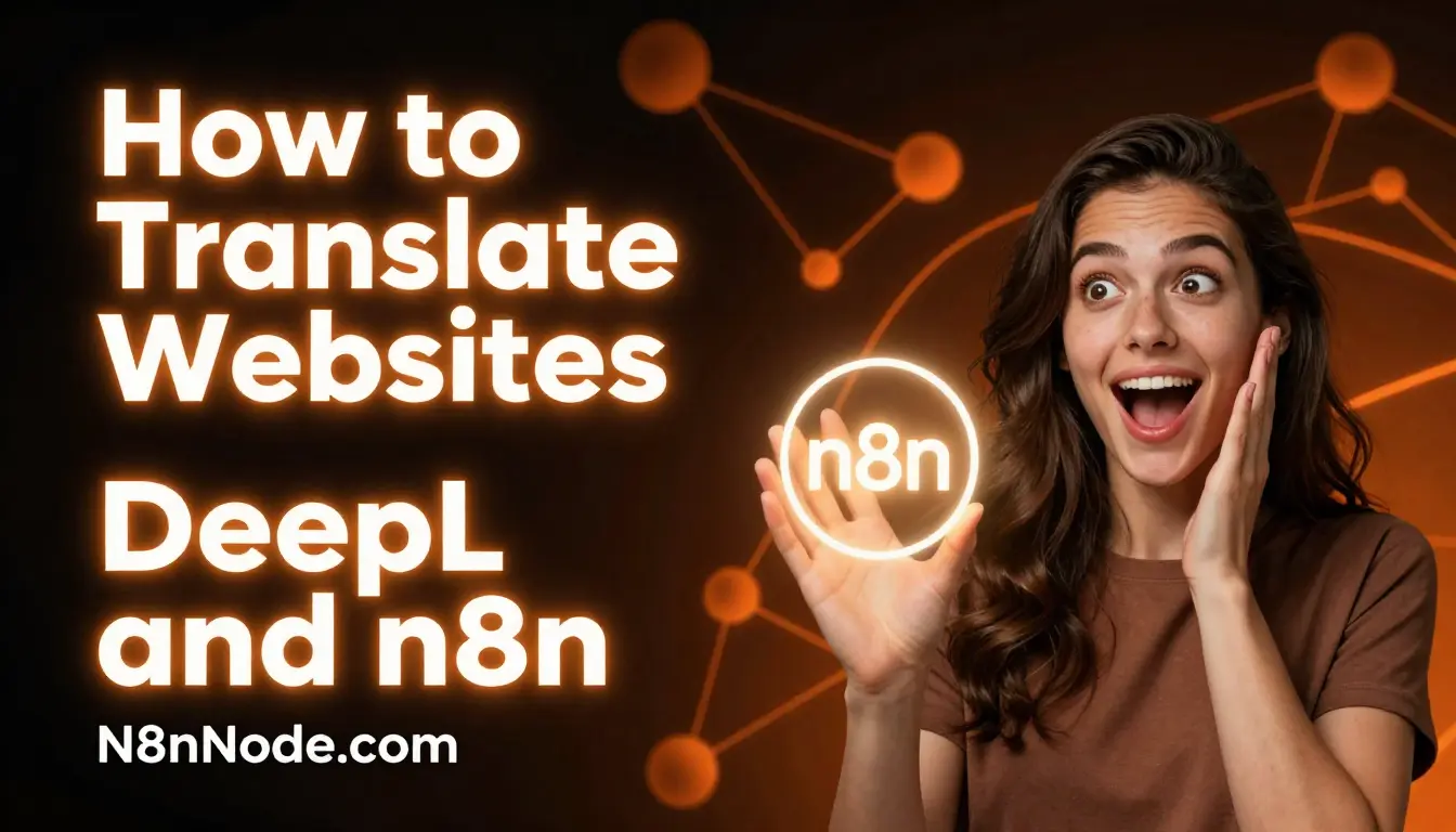 How to Translate Websites Using DeepL and n8n