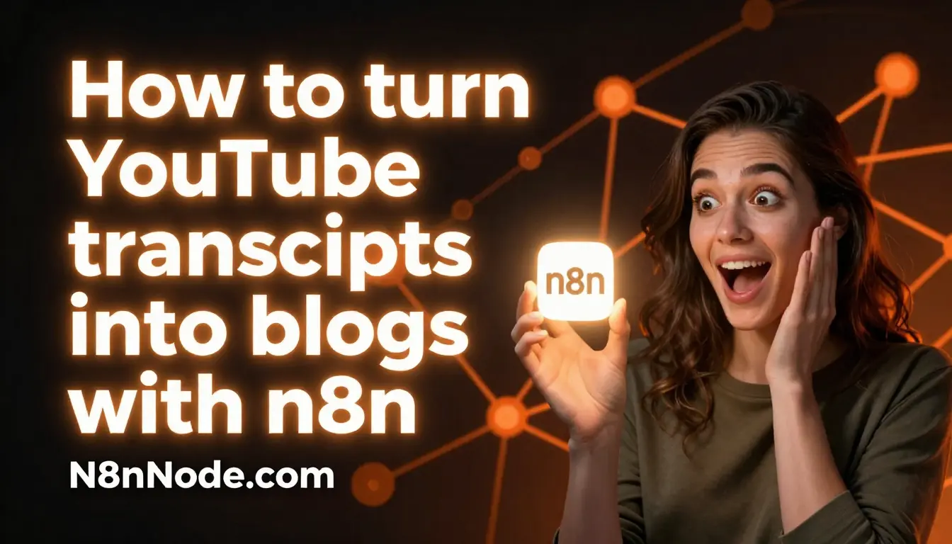 How to Turn YouTube Transcripts into Blogs with n8n (2026)