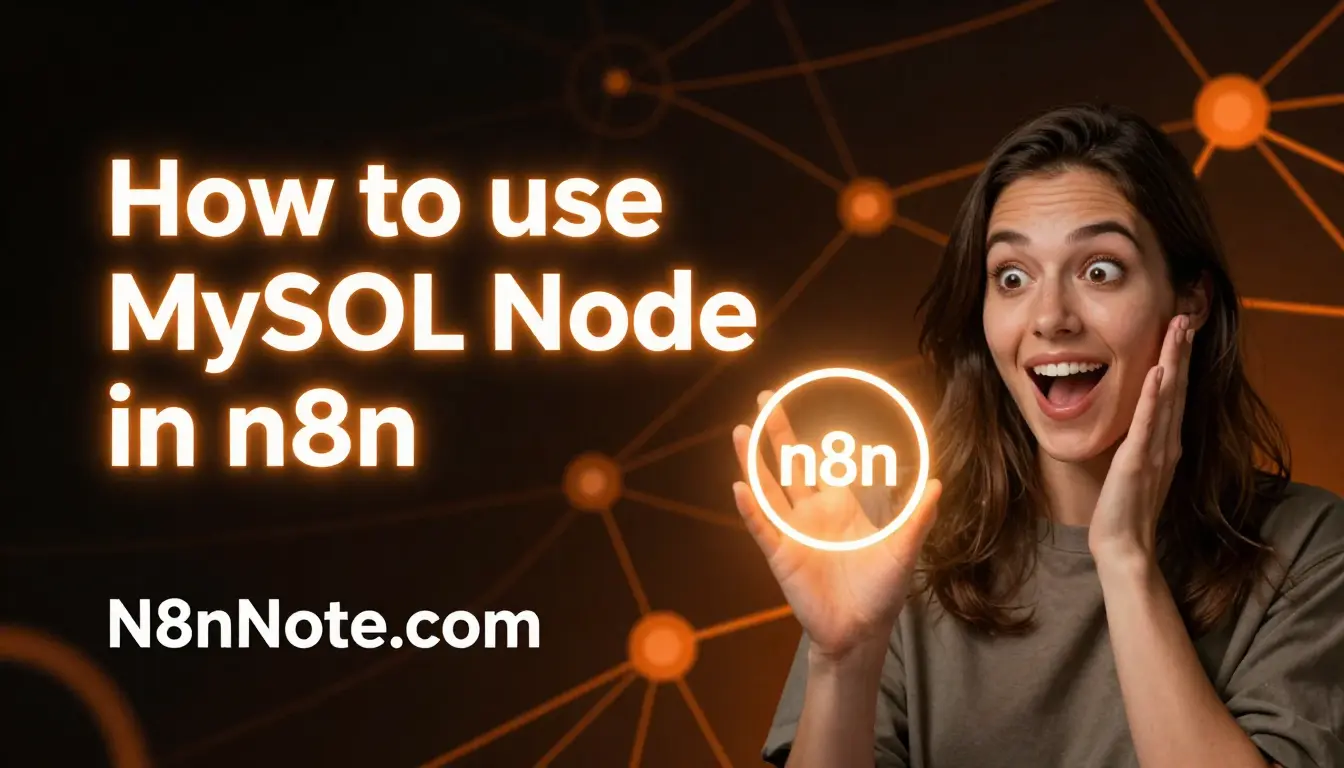 How to Use MySQL Node in n8n: The Complete 2026 Guide