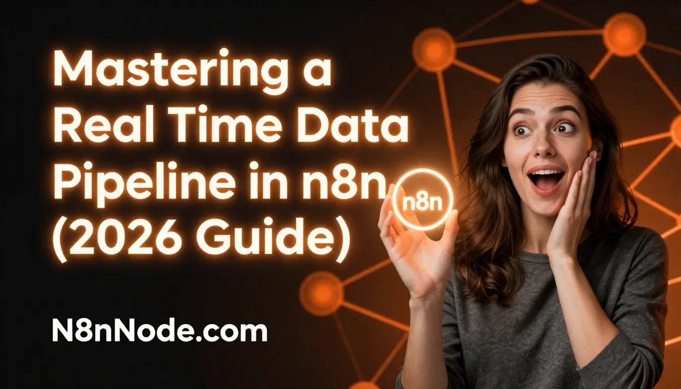 Build a Real Time Data Pipeline in n8n: 2026 Tutorial