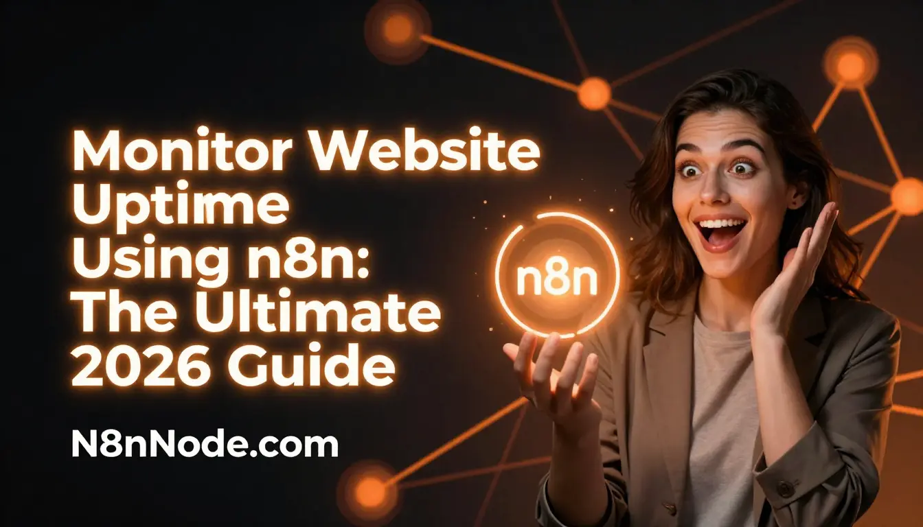 Monitor Website Uptime Using n8n: The Ultimate 2026 Guide
