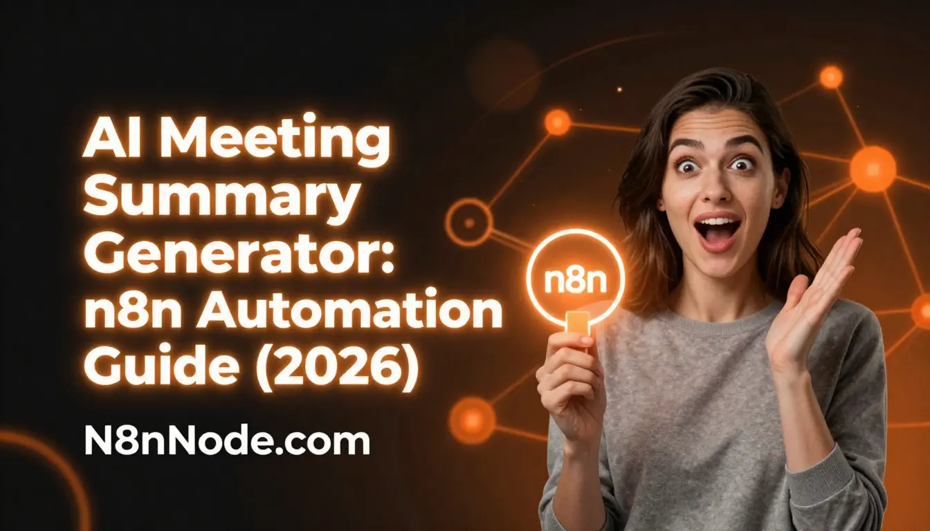 AI Meeting Summary Generator: n8n Automation Guide (2026)