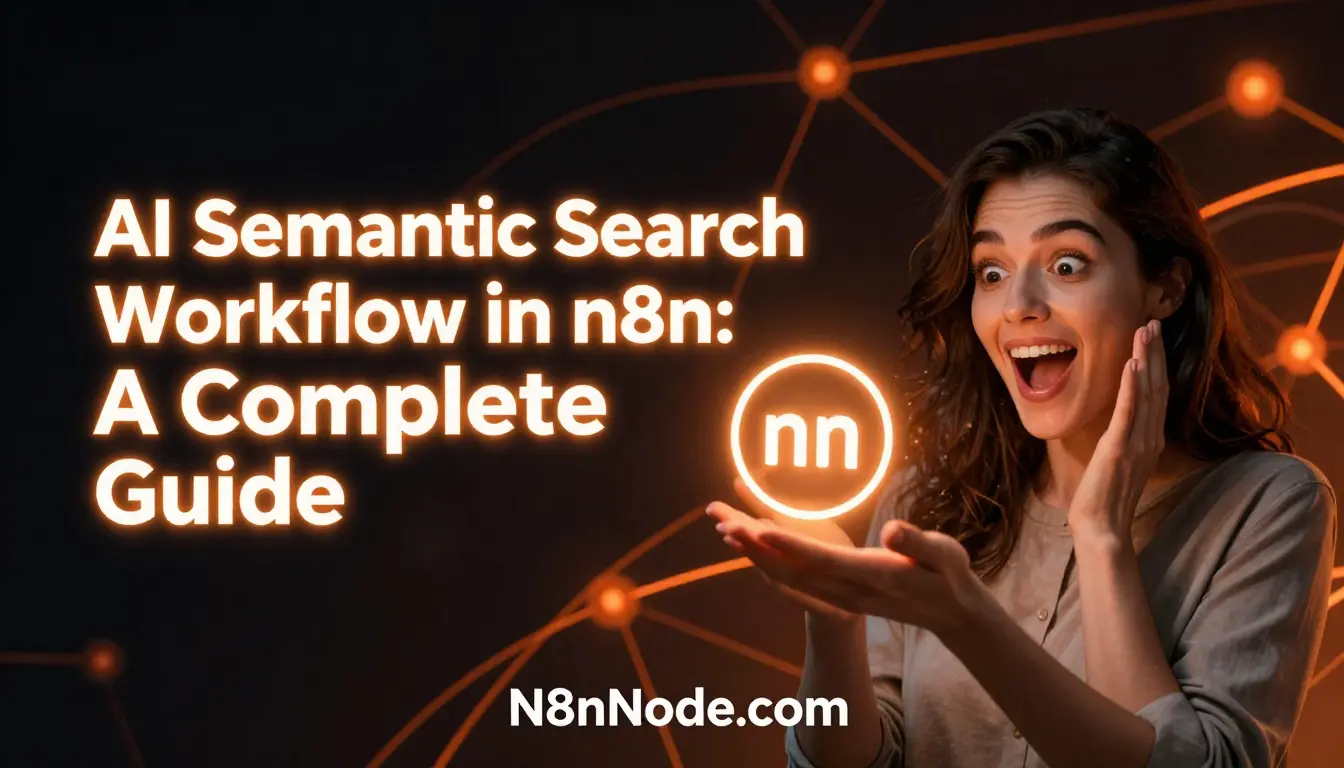 AI Semantic Search Workflow in n8n: 2026 Master Guide
