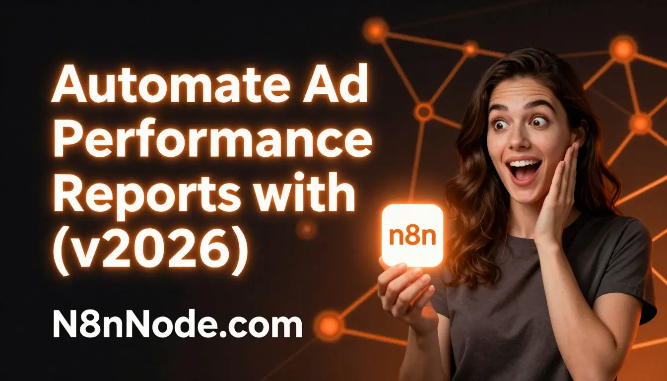 Automate Ad Performance Reports: A 2026 Guide to n8n