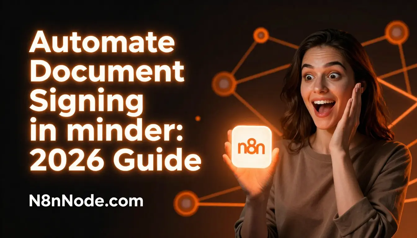 How to Automate Document Signing Reminders in n8n (2026)