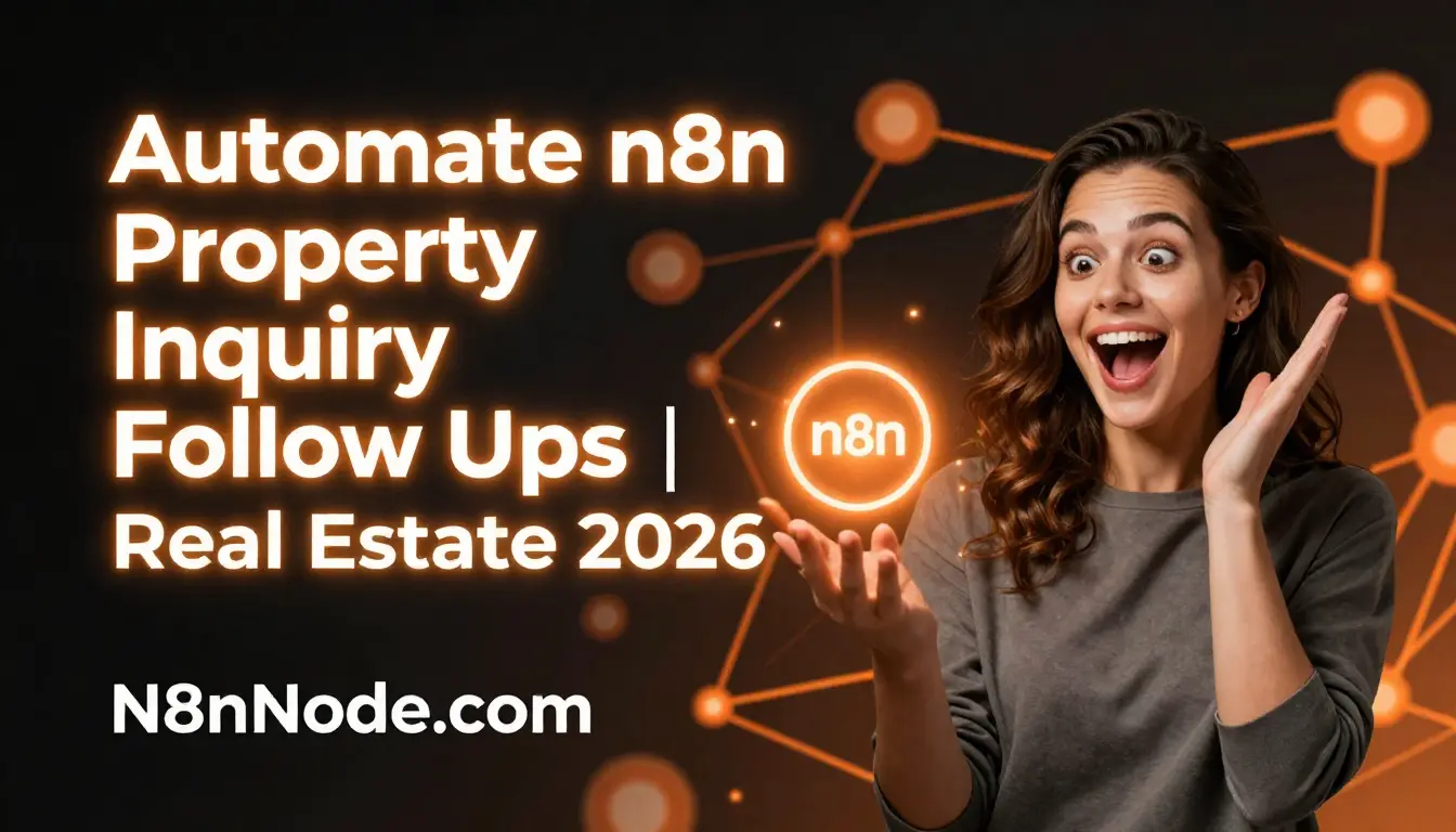 Automate n8n Property Inquiry Follow Ups | Real Estate 2026