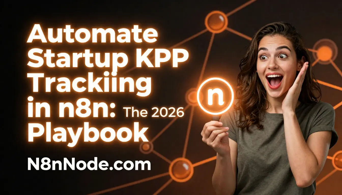Startup KPI Tracking in n8n: 2026 Automation Guide