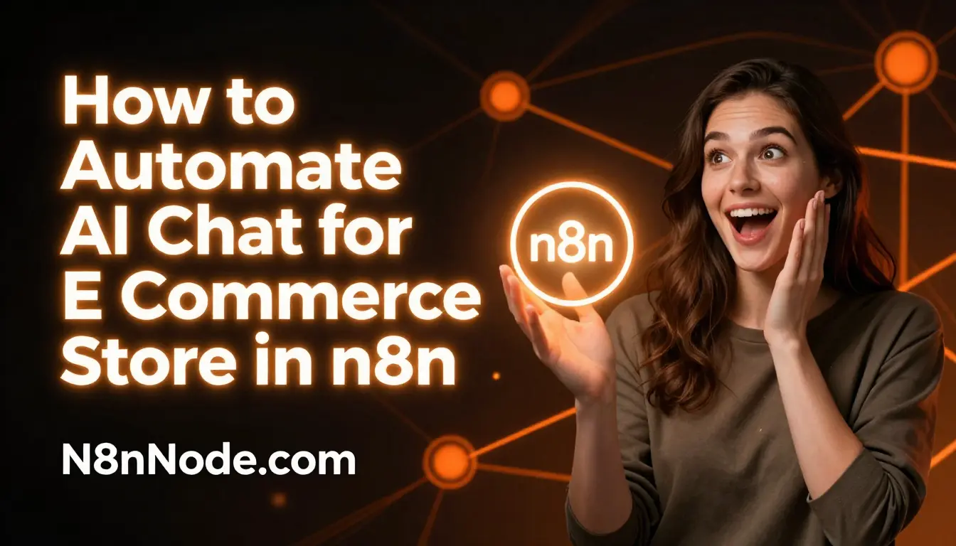 How to Automate AI Chat for E Commerce Store in n8n (2026)