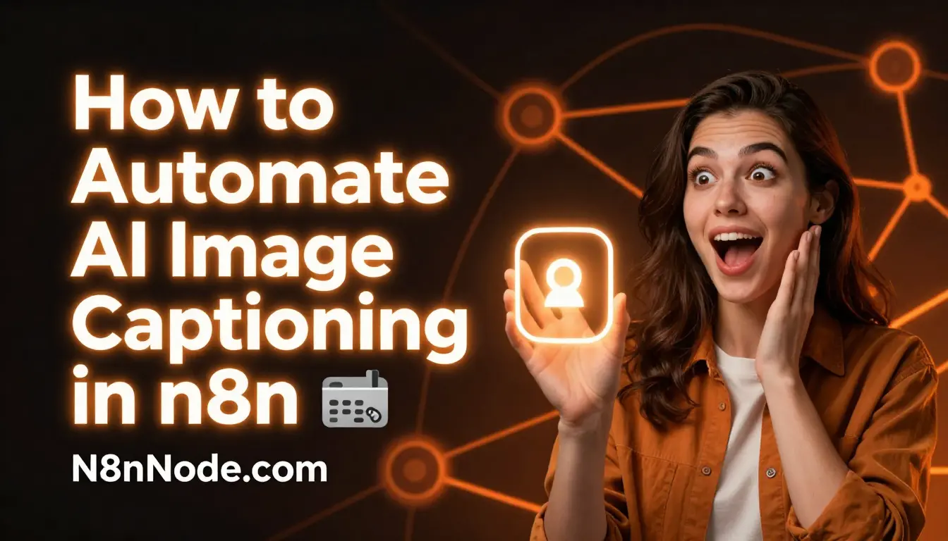 How to Automate AI Image Captioning in n8n | Guide 🚀