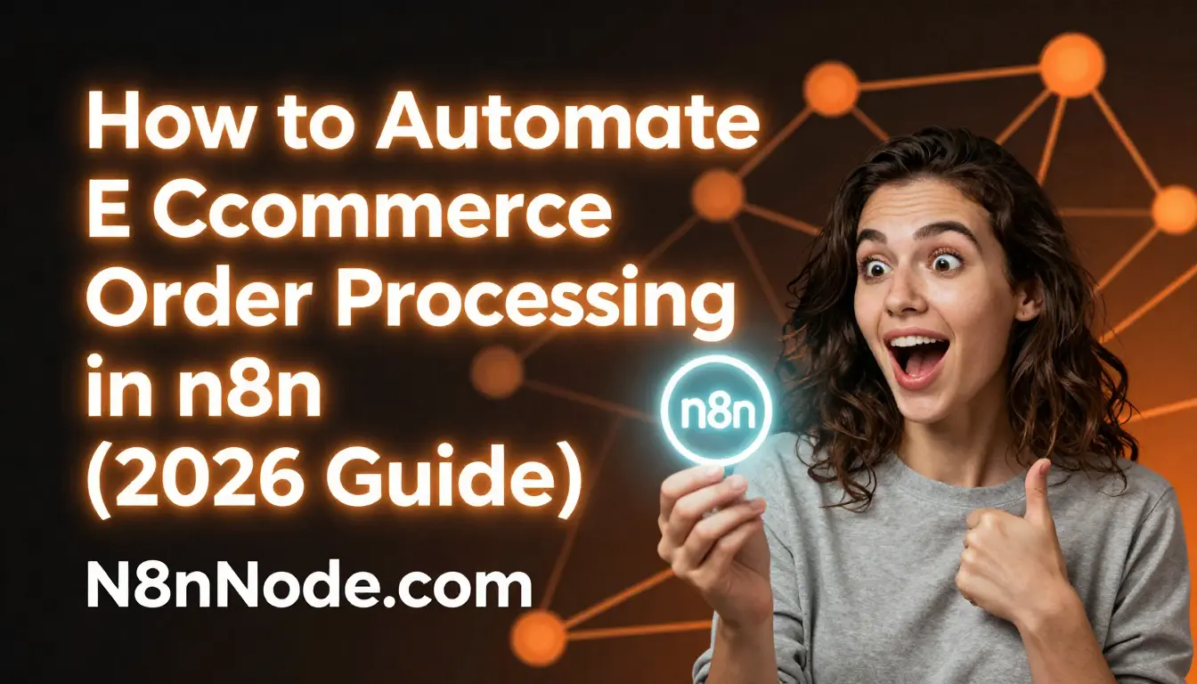 Automate E Commerce Order Processing in n8n: 2026 Masterclass