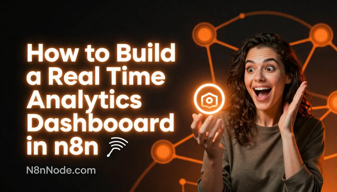 Build a Real Time Analytics Dashboard in n8n 📊 (2026)