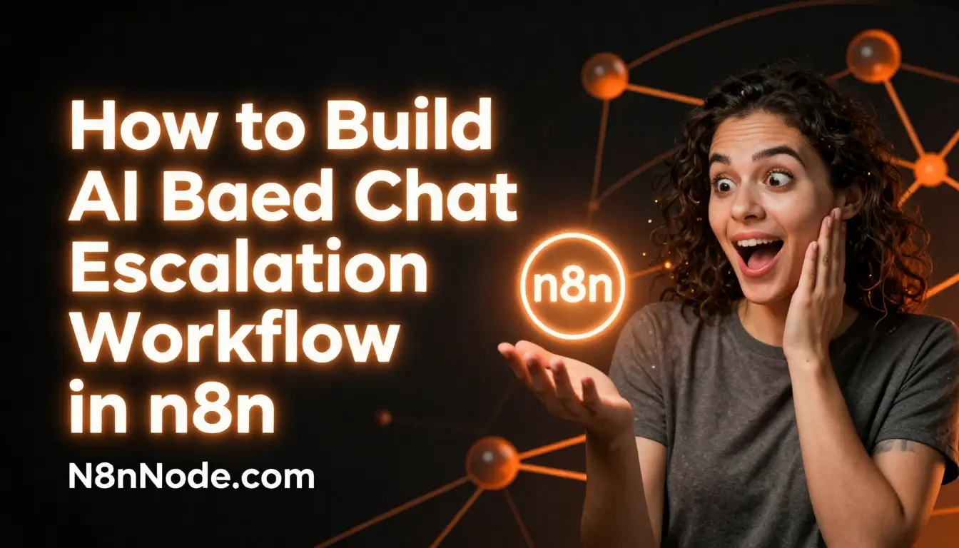 AI Based Chat Escalation Workflow in n8n: 2026 Guide