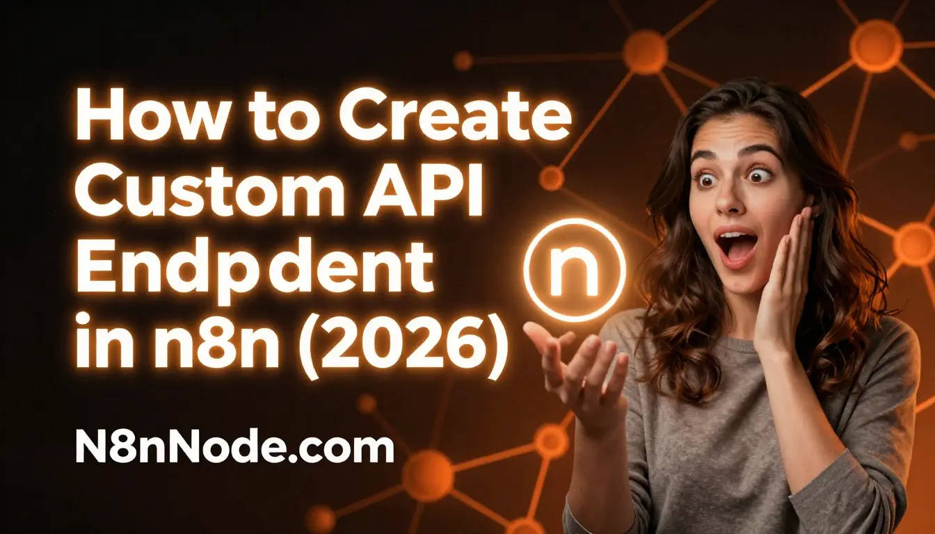 Create Custom API Endpoint in n8n: The 2026 Master Guide