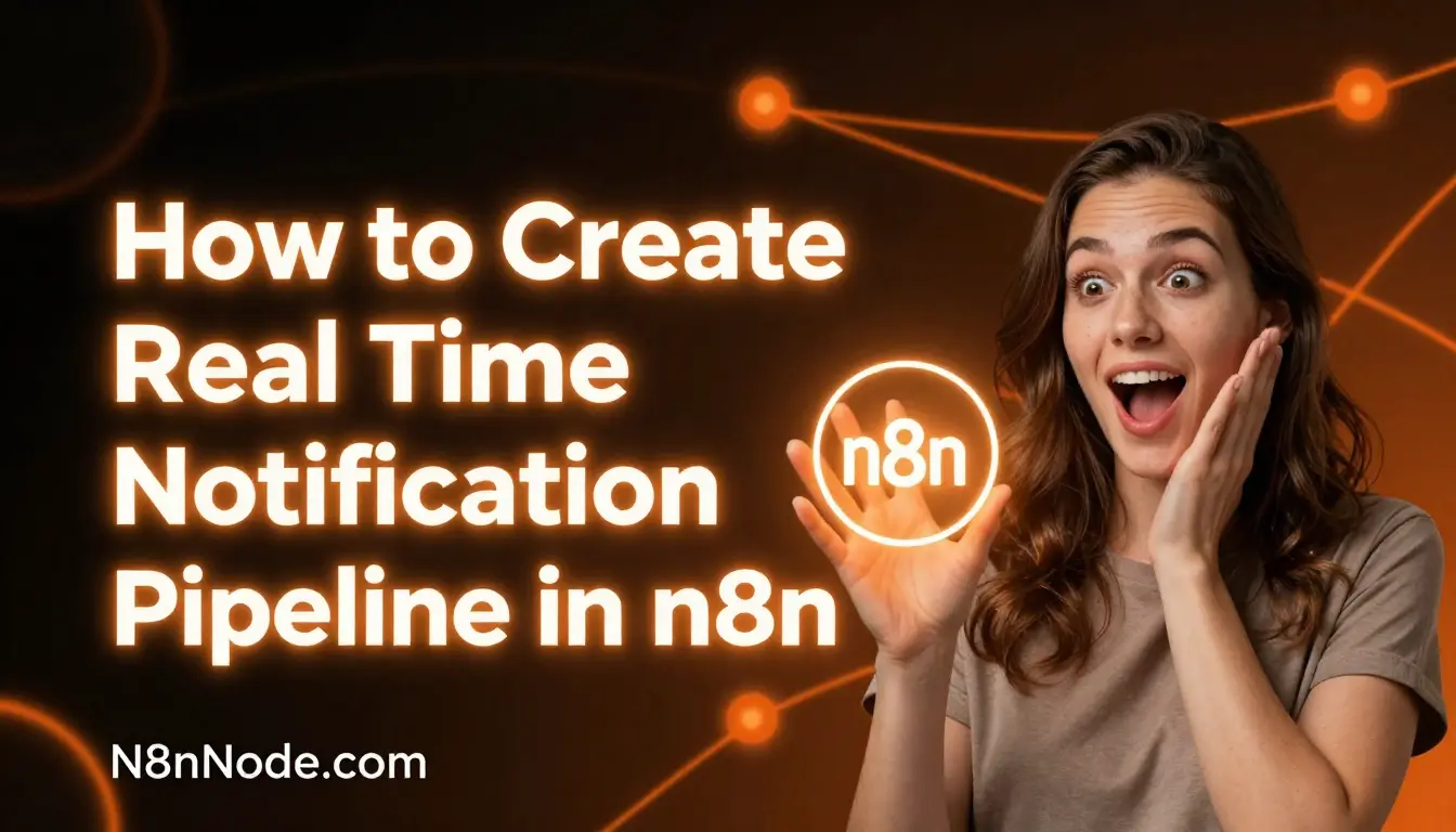 Real Time Notification Pipeline in n8n: 2026 Mastery Guide