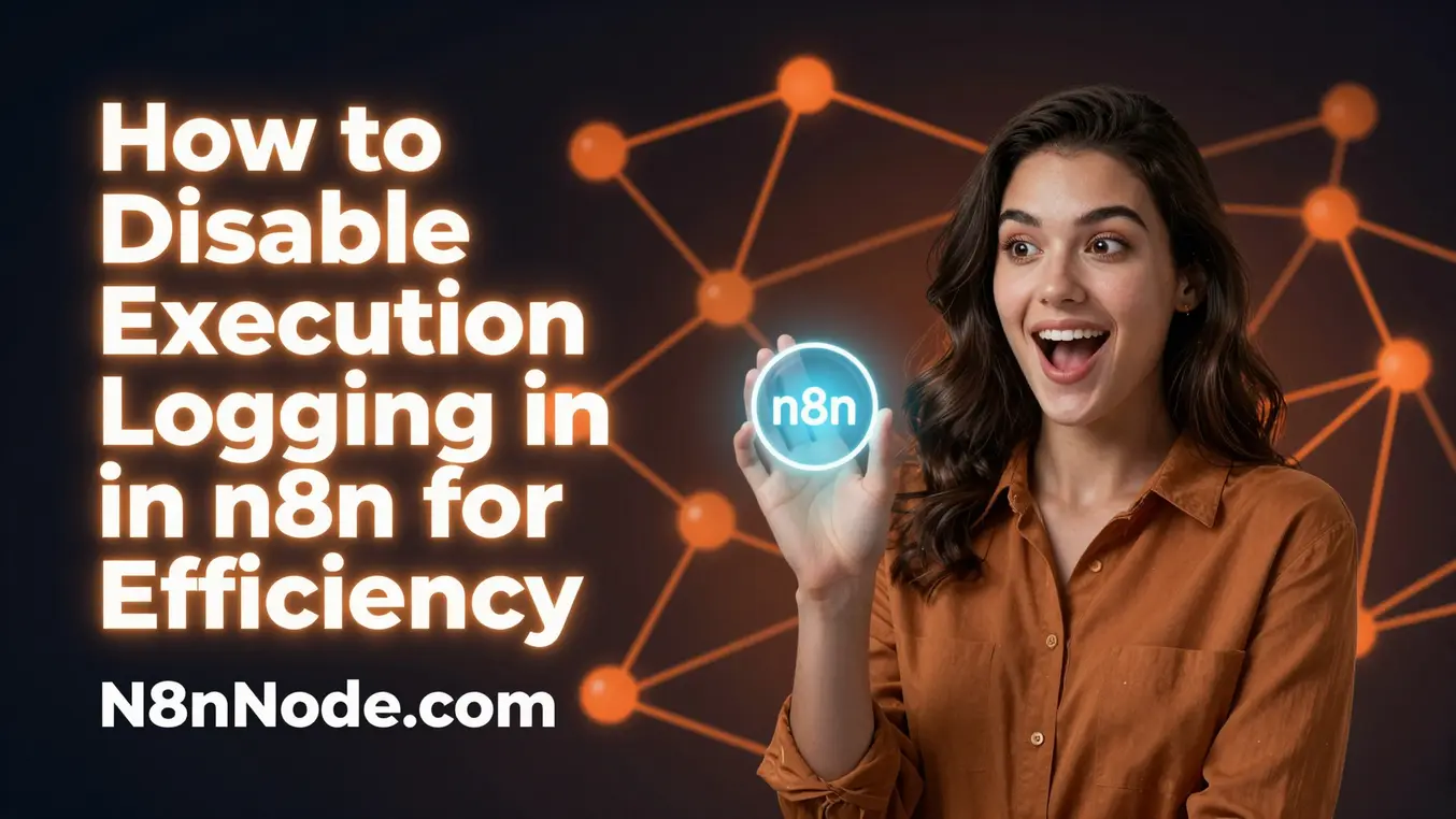 How to Disable Execution Logging in n8n: Complete Guide
