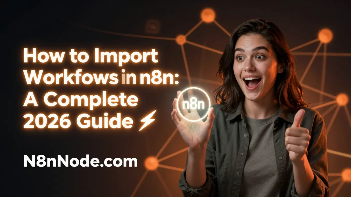 How to Import Workflows in n8n: A Complete 2026 Guide 🚀