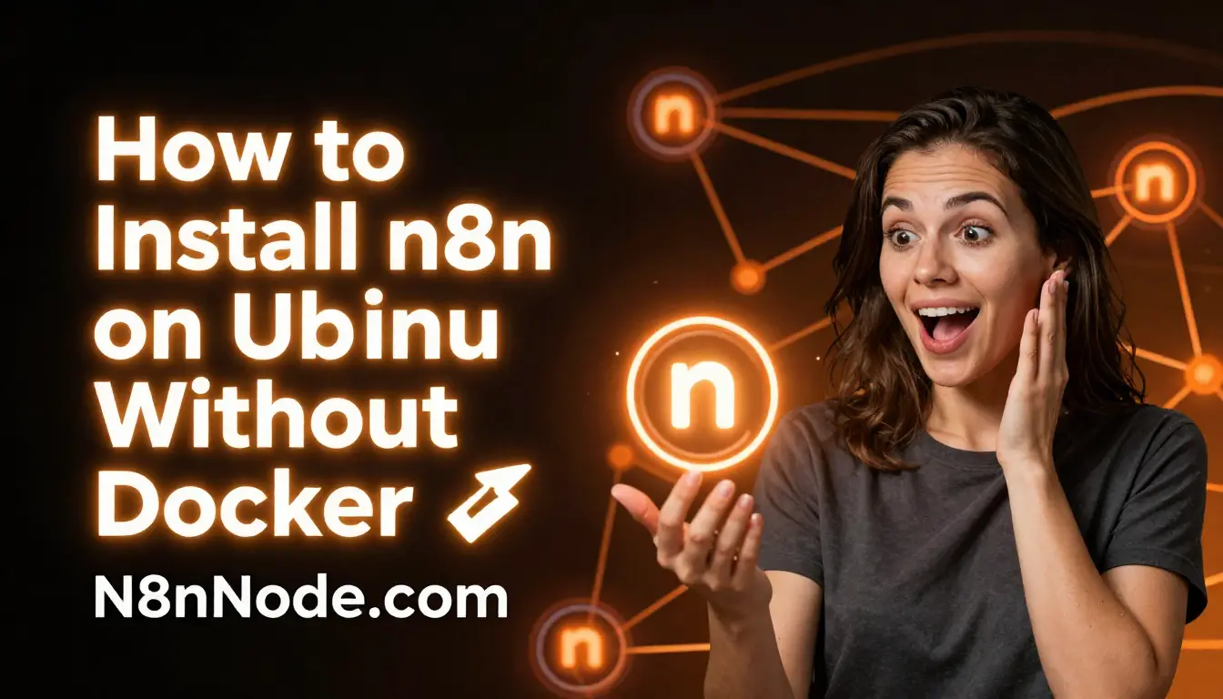 Install n8n on Ubuntu Without Docker: Full 2026 Guide