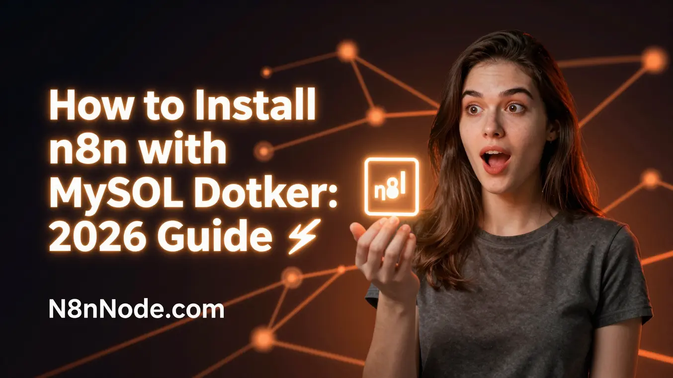 Install n8n with MySQL Docker (2026 Tutorial Guide)