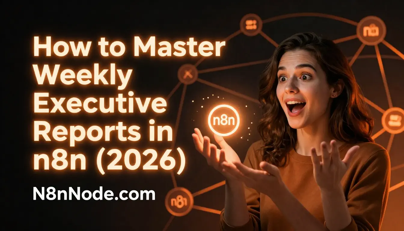 Weekly Executive Reports in n8n: The Complete Guide