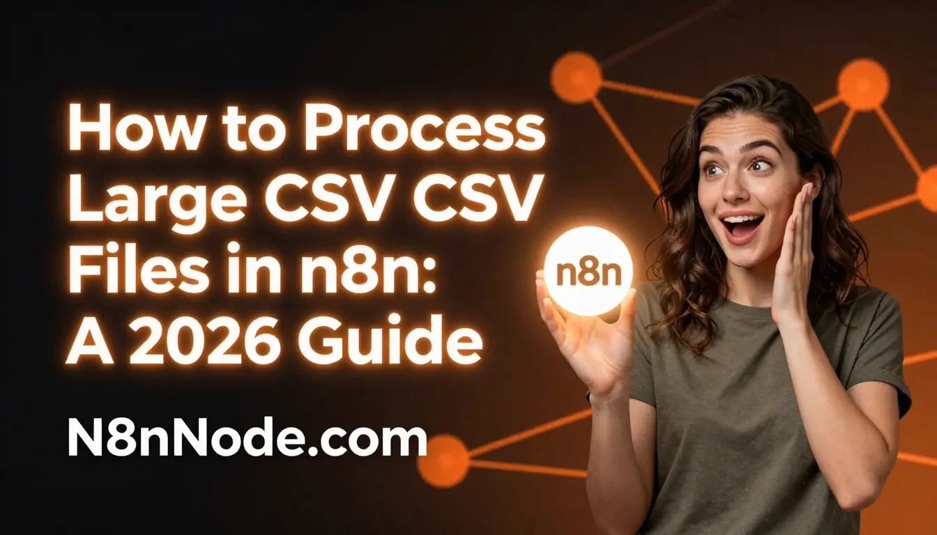 How to Process Large CSV Files in n8n: The 2026 Scalability Guide