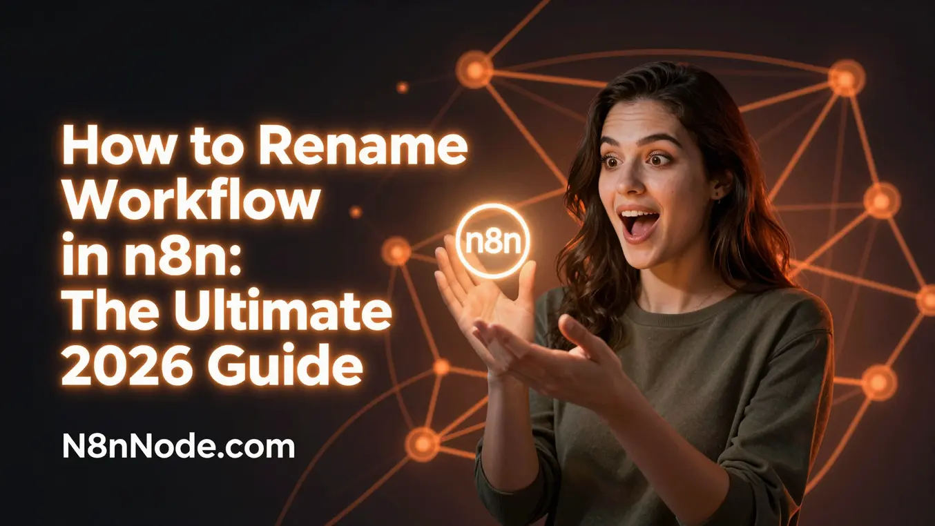 How to Rename Workflow in n8n: A Complete 2026 Guide