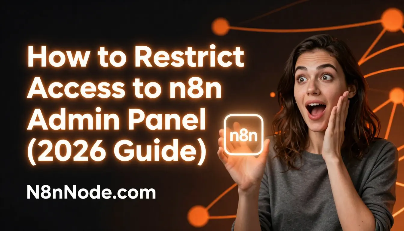 How to Restrict Access to n8n Admin Panel | Secure n8n 2026