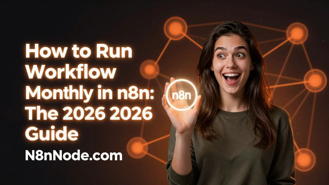 How to Run Workflow Monthly in n8n: The 2026 Guide