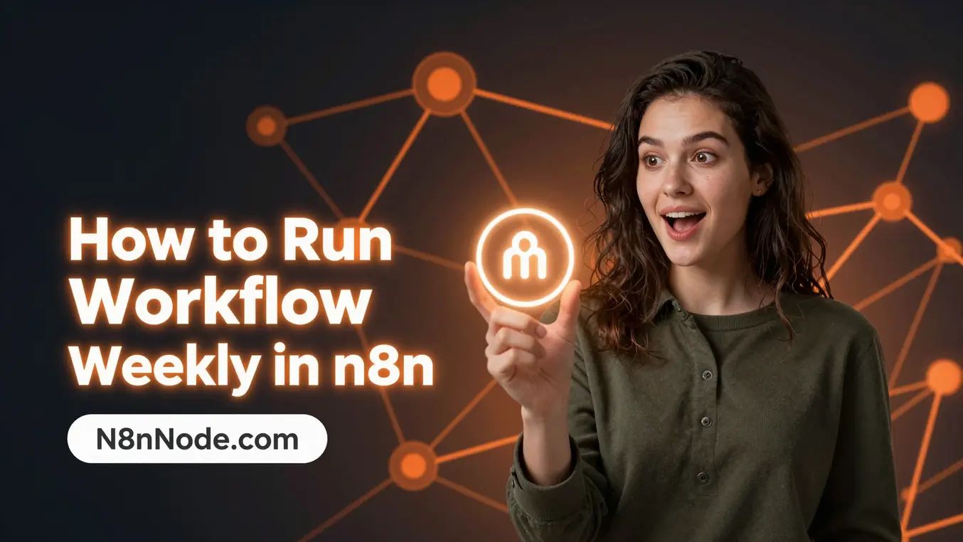 How to Run Workflow Weekly in n8n: 2026 Automation Guide